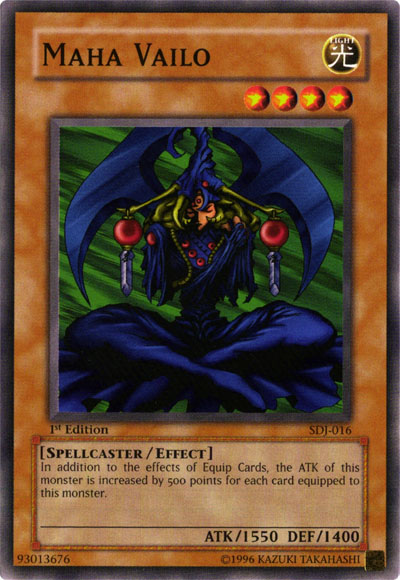Maha Vailo [SDJ-016] Common - Yu-Gi-Oh! - Card Brawlers | Quebec | Canada |