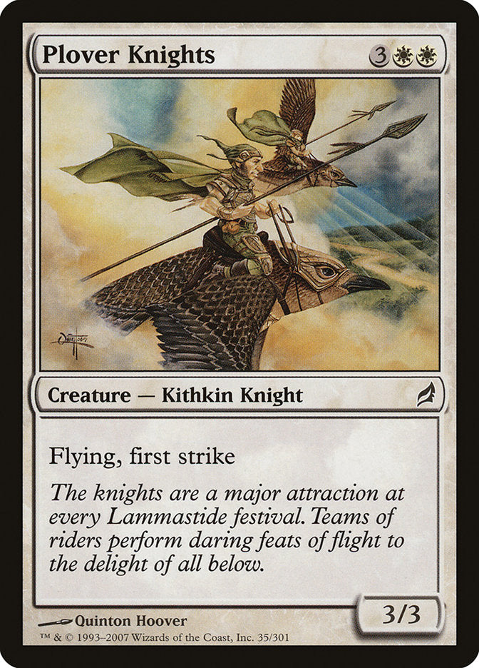 Plover Knights [Lorwyn] - Magic: The Gathering - Card Brawlers | Quebec | Canada |