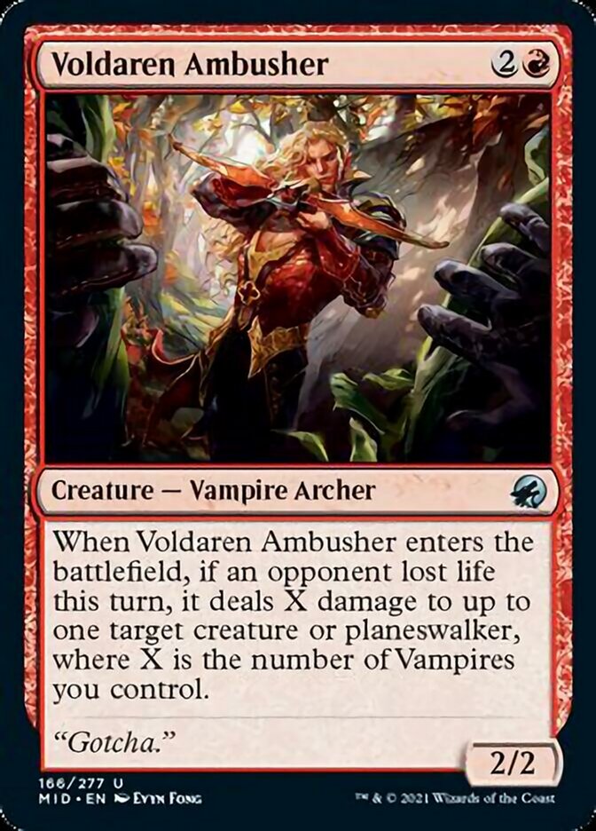 Voldaren Ambusher [Innistrad: Midnight Hunt] - Magic: The Gathering - Card Brawlers | Quebec | Canada |