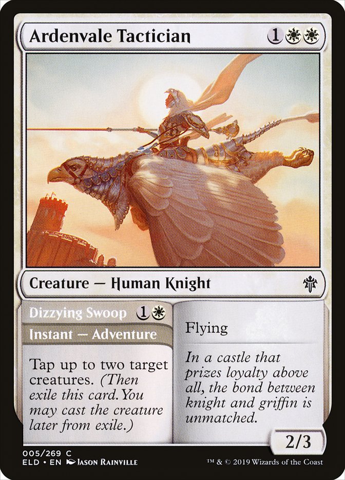 Ardenvale Tactician // Dizzying Swoop [Throne of Eldraine] - Magic: The Gathering - Card Brawlers | Quebec | Canada |