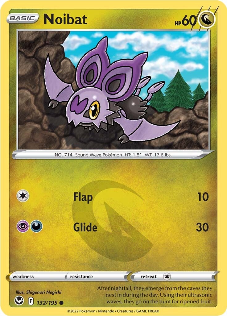 Noibat (132/195) [Sword & Shield: Silver Tempest] - Pokémon - Card Brawlers | Quebec | Canada |