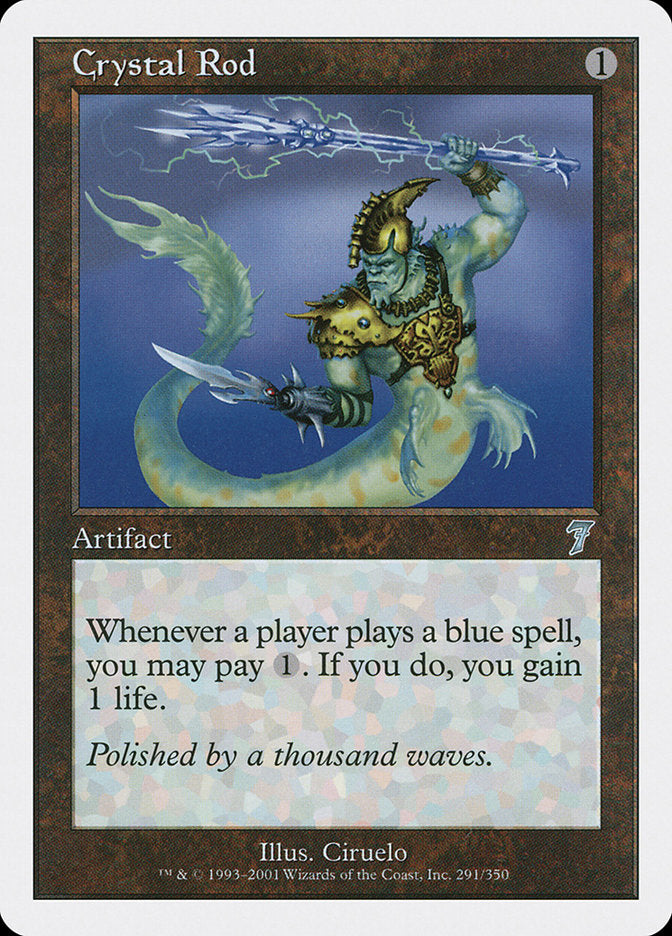 Crystal Rod [Seventh Edition] - Magic: The Gathering - Card Brawlers | Quebec | Canada |