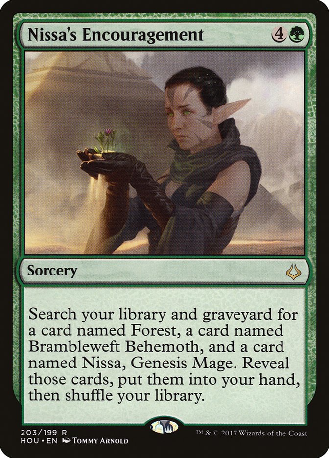 Nissa's Encouragement [Hour of Devastation] - Magic: The Gathering - Card Brawlers | Quebec | Canada |