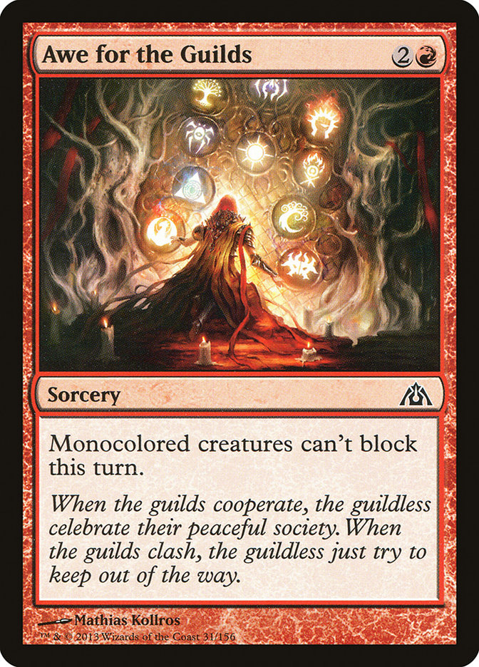 Awe for the Guilds [Dragon's Maze] - Magic: The Gathering - Card Brawlers | Quebec | Canada |