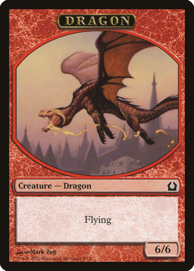 Dragon Token [Return to Ravnica Tokens] - Magic: The Gathering - Card Brawlers | Quebec | Canada |