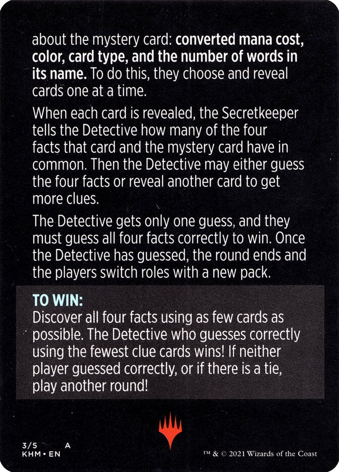 Booster Sleuth (Magic Minigame) [Kaldheim Minigame] - Magic: The Gathering - Card Brawlers | Quebec | Canada |