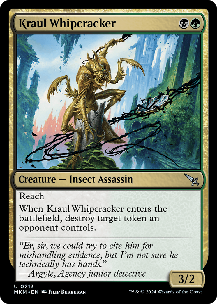Kraul Whipcracker (Black) [Murders at Karlov Manor] - Magic: The Gathering - Card Brawlers | Quebec | Canada |