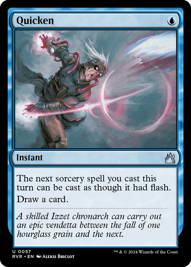 Quicken [Ravnica Remastered] - Magic: The Gathering - Card Brawlers | Quebec | Canada |