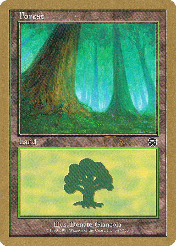 Forest (jt347a) (Jan Tomcani) [World Championship Decks 2001] - Magic: The Gathering - Card Brawlers | Quebec | Canada |