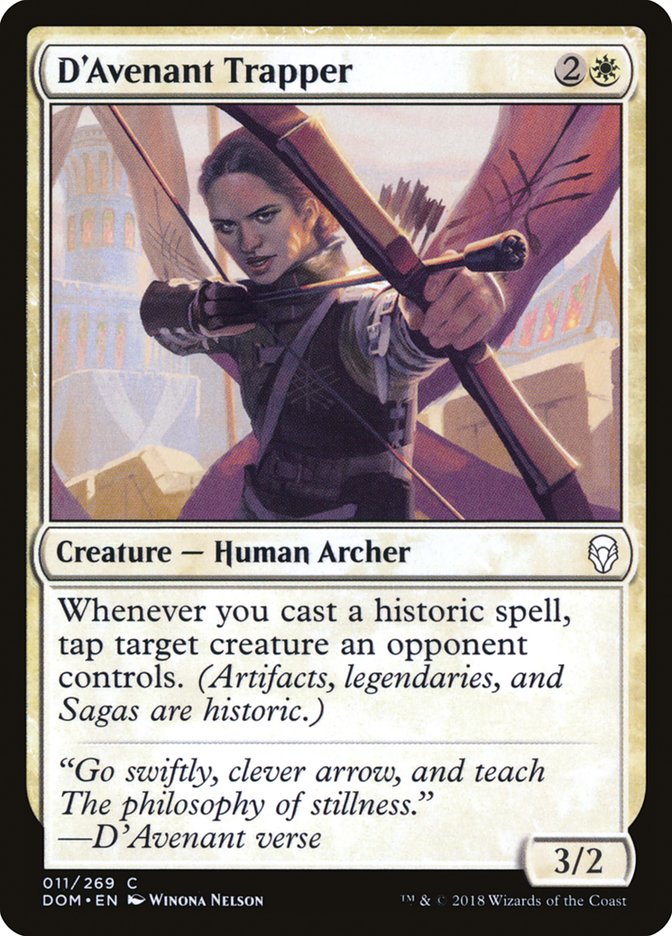 D'Avenant Trapper [Dominaria] - Magic: The Gathering - Card Brawlers | Quebec | Canada |