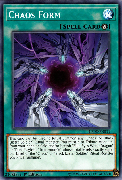 Forme du chaos [Duelistes légendaires : White Dragon Abyss] [LED3-EN011]