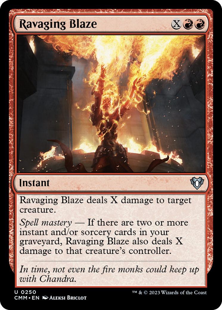 Ravaging Blaze [Commander Masters] - Magic: The Gathering - Card Brawlers | Quebec | Canada |