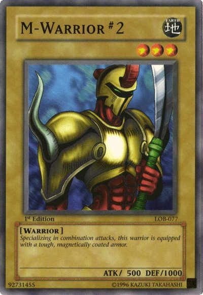 M-Warrior #2 [LOB-077] Common - Yu-Gi-Oh! - Card Brawlers | Quebec | Canada |