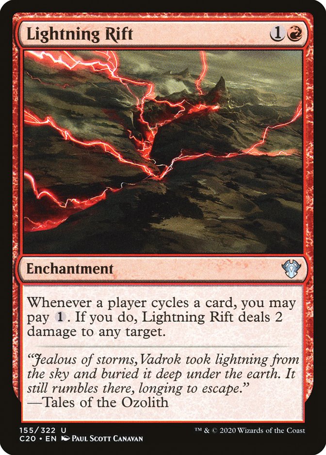 Lightning Rift [Commander 2020] - Magic: The Gathering - Card Brawlers | Quebec | Canada |