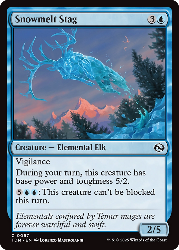 Snowmelt Stag [Tarkir: Dragonstorm] - Magic: The Gathering - Card Brawlers | Quebec | Canada |