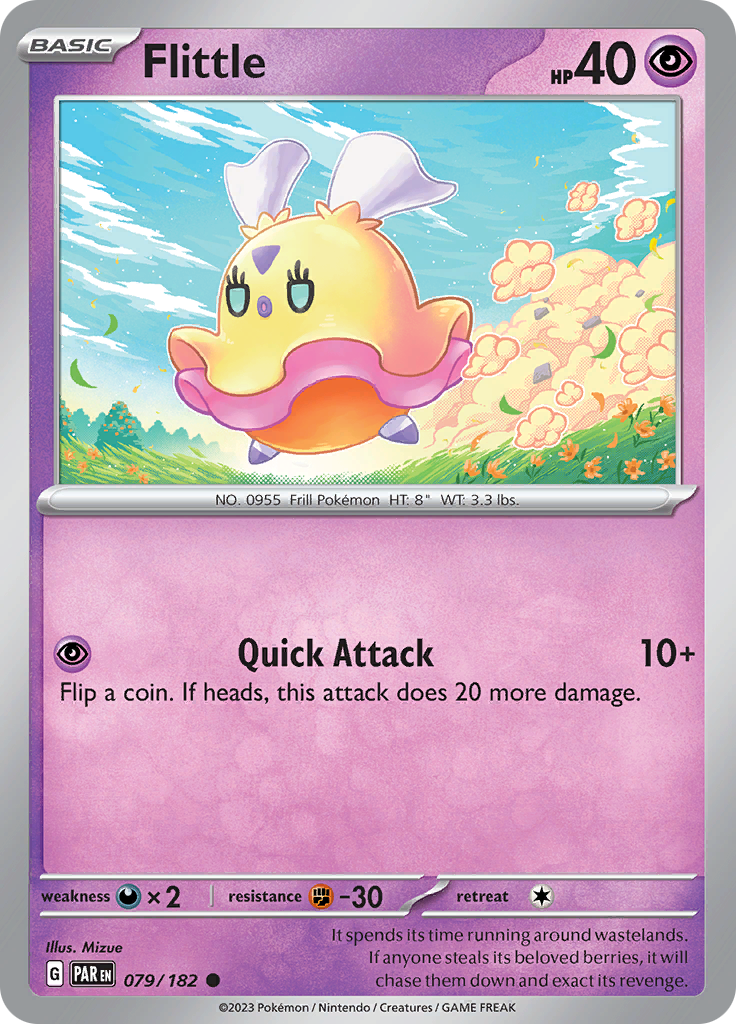 Flittle (079/182) [Scarlet & Violet: Paradox Rift] - Pokémon - Card Brawlers | Quebec | Canada |