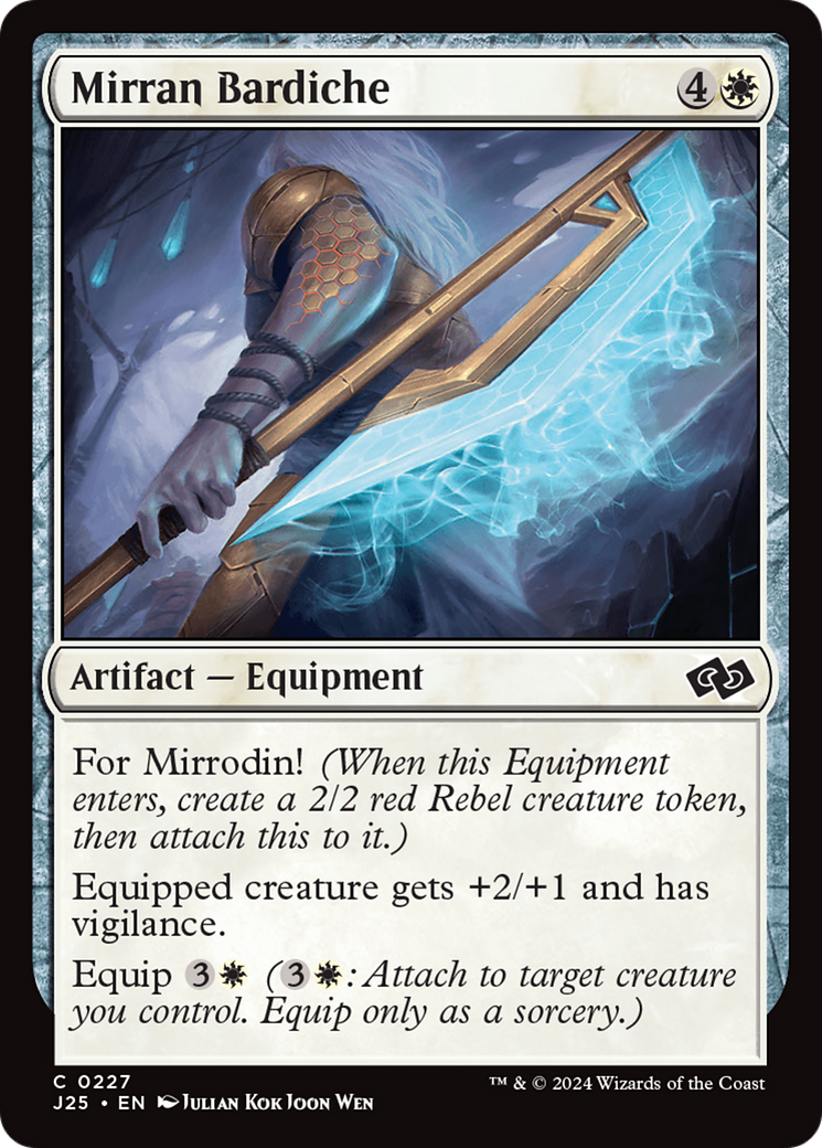 Mirran Bardiche [Foundations Jumpstart] - Magic: The Gathering - Card Brawlers | Quebec | Canada |