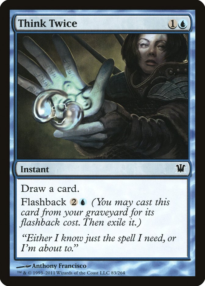 Think Twice [Innistrad] - Magic: The Gathering - Card Brawlers | Quebec | Canada |