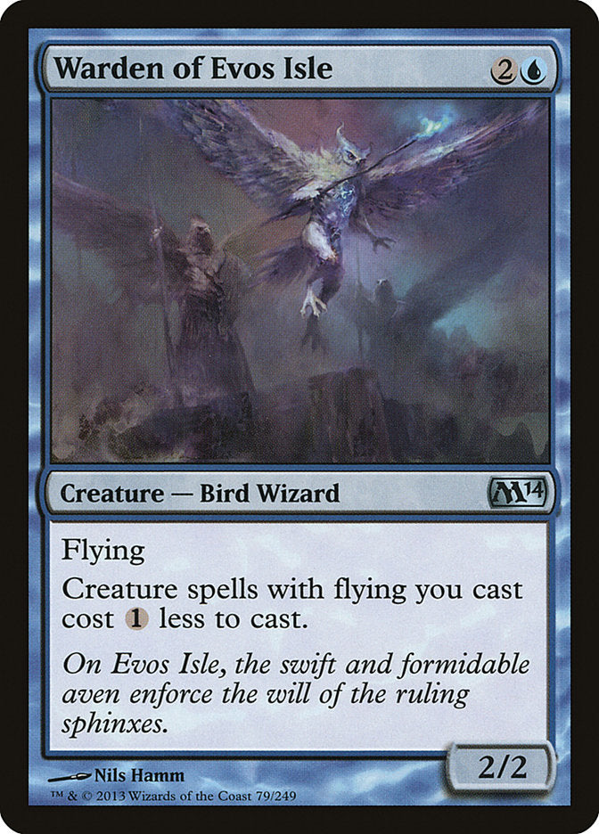 Warden of Evos Isle [Magic 2014] - Magic: The Gathering - Card Brawlers | Quebec | Canada |