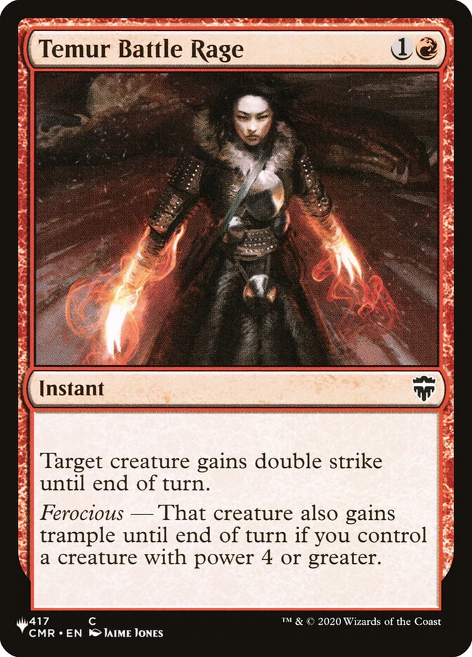 Temur Battle Rage [Secret Lair: Heads I Win, Tails You Lose] - Magic: The Gathering - Card Brawlers | Quebec | Canada |