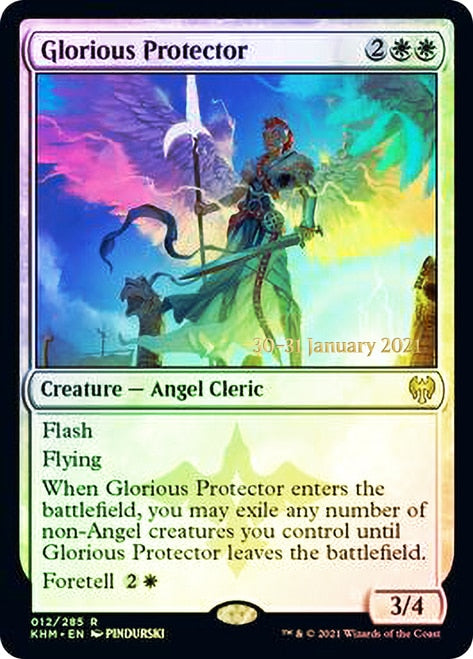 Glorious Protector [Kaldheim Prerelease Promos] - Magic: The Gathering - Card Brawlers | Quebec | Canada |