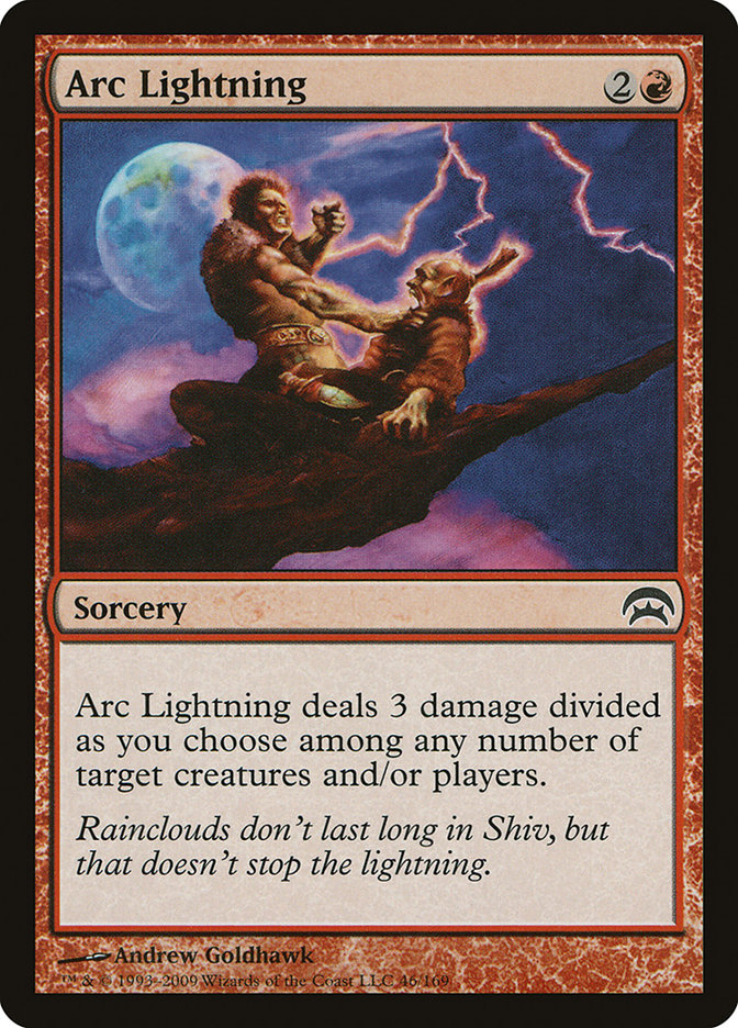 Arc Lightning [Planechase] - Magic: The Gathering - Card Brawlers | Quebec | Canada |