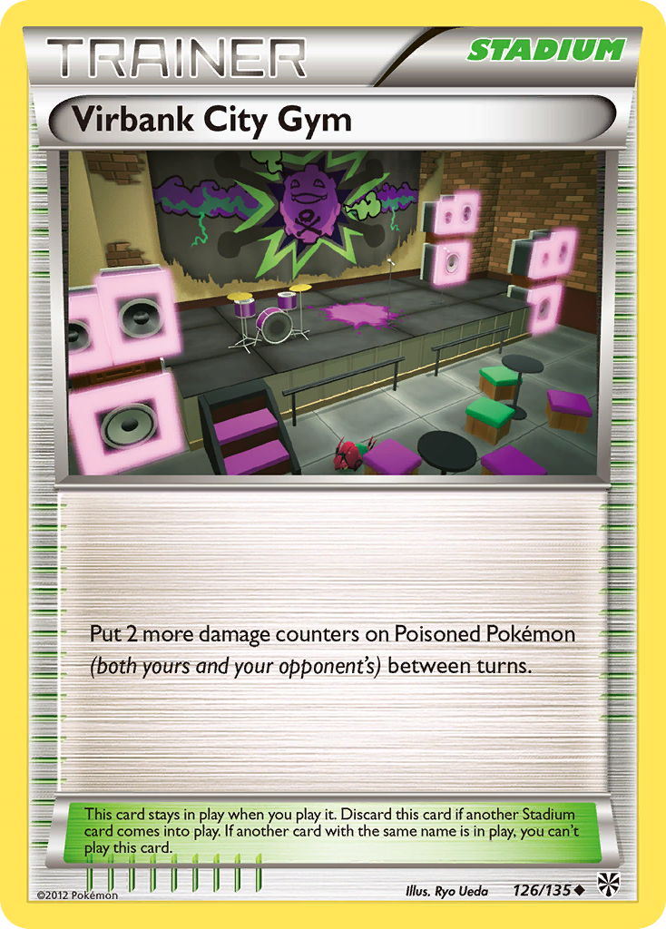 Virbank City Gym (126/135) [Black & White: Plasma Storm] - Pokémon - Card Brawlers | Quebec | Canada |