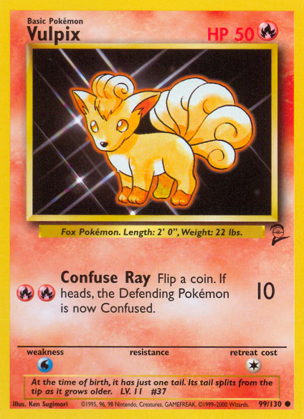 Vulpix (99/130) [Base Set 2] - Pokémon - Card Brawlers | Quebec | Canada |