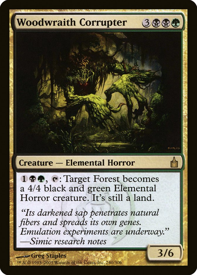 Woodwraith Corrupter [Ravnica: City of Guilds] - Magic: The Gathering - Card Brawlers | Quebec | Canada |