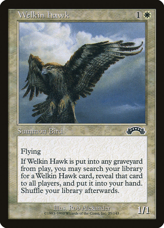 Welkin Hawk [Exodus] - Magic: The Gathering - Card Brawlers | Quebec | Canada |