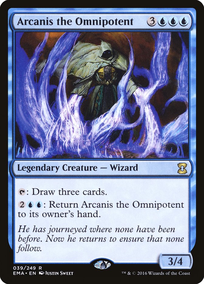 Arcanis the Omnipotent [Eternal Masters] - Magic: The Gathering - Card Brawlers | Quebec | Canada |