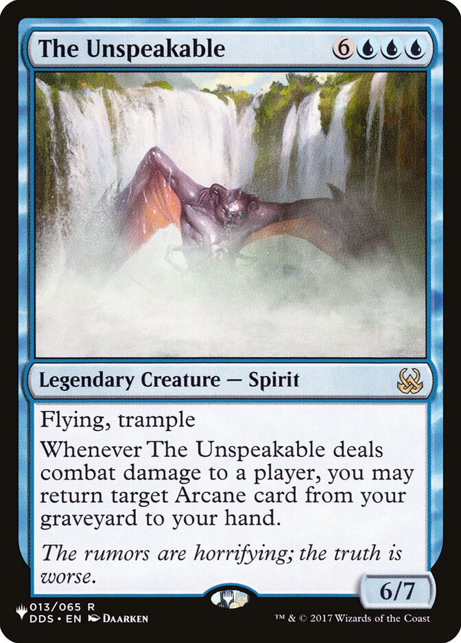 The Unspeakable [The List] - Magic: The Gathering - Card Brawlers | Quebec | Canada |