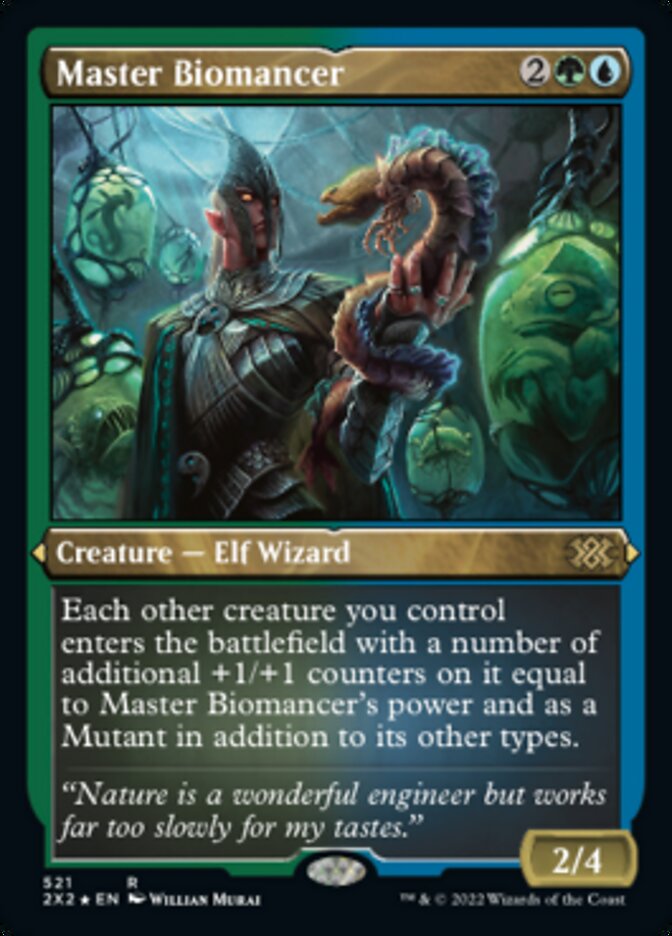 Master Biomancer (Foil Etched) [Double Masters 2022] - Magic: The Gathering - Card Brawlers | Quebec | Canada |