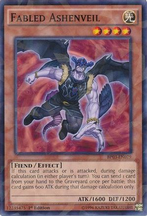 Fabled Ashenveil [BP03-EN079] Shatterfoil Rare - Yu-Gi-Oh! - Card Brawlers | Quebec | Canada |