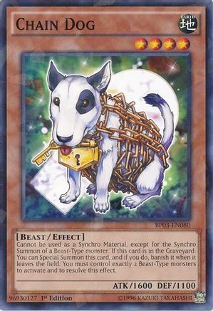 Chain Dog [BP03-EN080] Shatterfoil Rare - Yu-Gi-Oh! - Card Brawlers | Quebec | Canada |