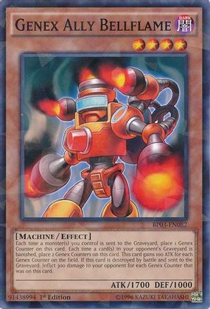 Genex Ally Bellflame [BP03-EN082] Shatterfoil Rare - Yu-Gi-Oh! - Card Brawlers | Quebec | Canada |