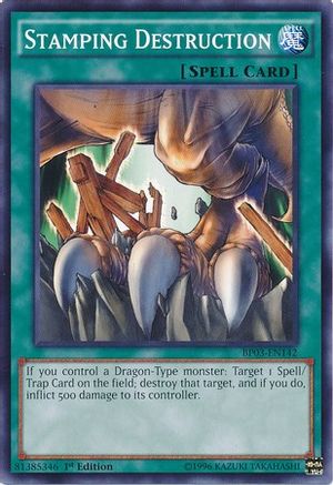 Stamping Destruction [BP03-EN142] Common - Yu-Gi-Oh! - Card Brawlers | Quebec | Canada |