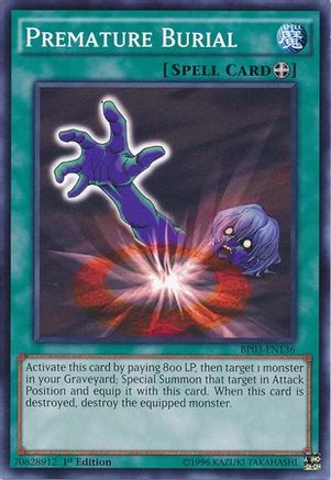 Premature Burial [BP03-EN136] Common - Yu-Gi-Oh! - Card Brawlers | Quebec | Canada |