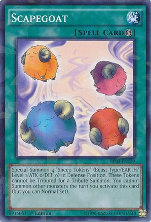 Scapegoat [BP03-EN139] Shatterfoil Rare - Yu-Gi-Oh! - Card Brawlers | Quebec | Canada |