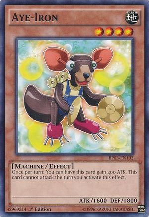 Aye-Iron [BP03-EN103] Rare - Yu-Gi-Oh! - Card Brawlers | Quebec | Canada |