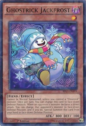 Ghostrick Jackfrost [BP03-EN111] Shatterfoil Rare - Yu-Gi-Oh! - Card Brawlers | Quebec | Canada |