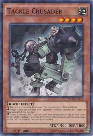 Tackle Crusader [BP03-EN113] Shatterfoil Rare - Yu-Gi-Oh! - Card Brawlers | Quebec | Canada |