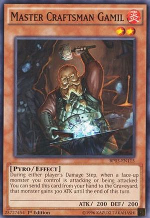 Master Craftsman Gamil [BP03-EN115] Common - Yu-Gi-Oh! - Card Brawlers | Quebec | Canada |