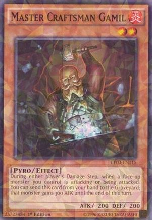 Master Craftsman Gamil [BP03-EN115] Shatterfoil Rare - Yu-Gi-Oh! - Card Brawlers | Quebec | Canada |