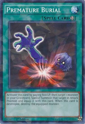 Premature Burial [BP03-EN136] Shatterfoil Rare - Yu-Gi-Oh! - Card Brawlers | Quebec | Canada |