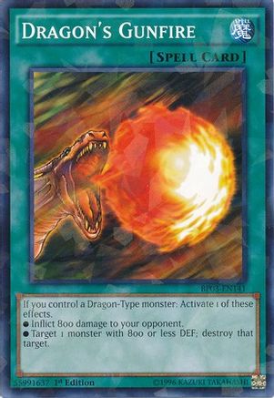 Dragon's Gunfire [BP03-EN141] Shatterfoil Rare - Yu-Gi-Oh! - Card Brawlers | Quebec | Canada |