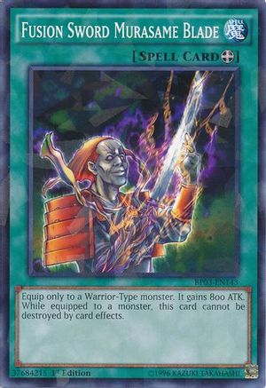 Fusion Sword Murasame Blade [BP03-EN143] Shatterfoil Rare - Yu-Gi-Oh! - Card Brawlers | Quebec | Canada |
