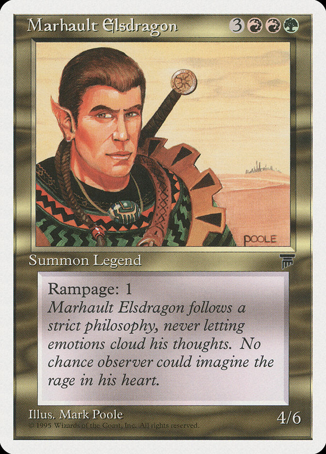 Marhault Elsdragon [Chronicles] - Magic: The Gathering - Card Brawlers | Quebec | Canada |