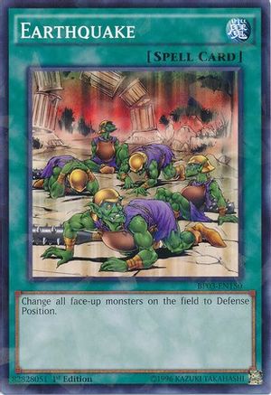 Earthquake [BP03-EN150] Shatterfoil Rare - Yu-Gi-Oh! - Card Brawlers | Quebec | Canada |