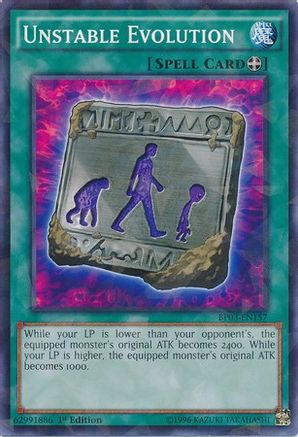 Unstable Evolution [BP03-EN157] Shatterfoil Rare - Yu-Gi-Oh! - Card Brawlers | Quebec | Canada |